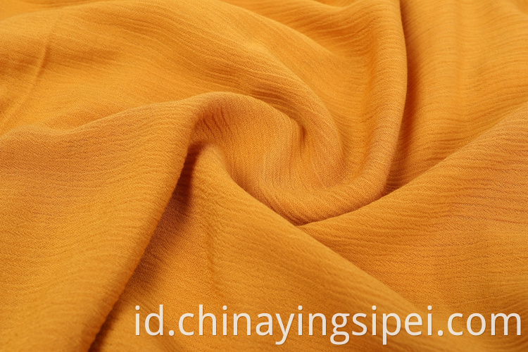 Pemasok paling populer yang ditenun crinkle 100% rayon rayon spun fabric untuk kemeja